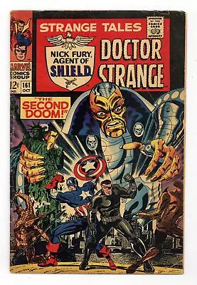 Buy Strange Tales #161 VG 4.0 1967 1st App. Yellow Claw Since The Fifties • 22.50£