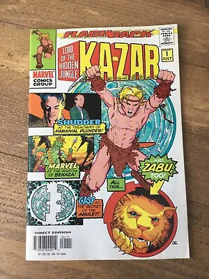 Buy Flashback Marvel Comics, Lord Of The Hidden Jungle Ka-zar, 1 July • 3.99£