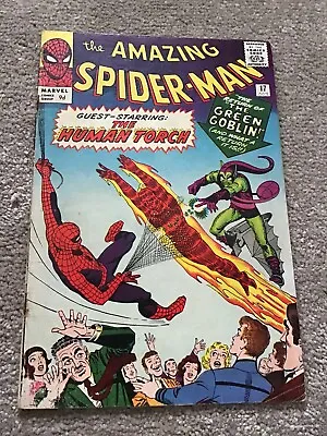 Buy The Amazing Spider-Man 17 Marvel Comics 1964 Nice Copy • 45.45£