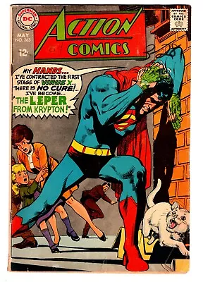 Buy ACTION COMICS #363  - The Leper From Krypton!  (Copy 2) • 7.19£