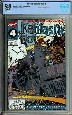 Buy Fantastic Four #354 Cbcs 9.8 White Pages // Marvel Comics 1991 • 71.96£