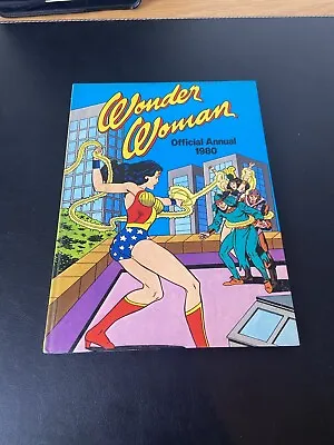 Buy Wonder Woman Official Annual 1980 | Unclipped | Vintage | Hardback | DC • 14.99£