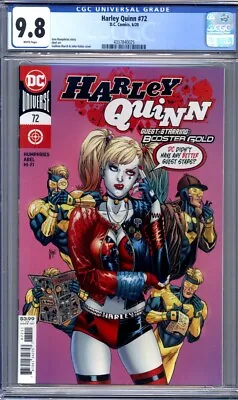 Buy Harley Quinn #72  Booster Gold  DC Comics    1st Print  CGC 9.8 • 31.77£