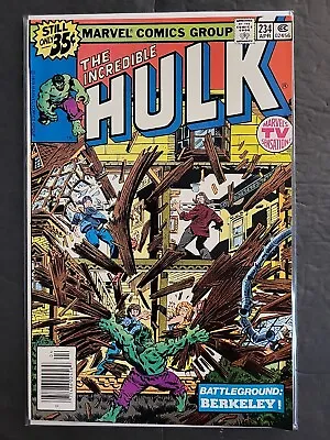 Buy Incredible Hulk 234,  Marvel Comics,  Newsstand, 1st App Of Quasar NM • 72.39£