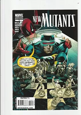 Buy New Mutants #10 1:15 Adam Kubert Deadpool Cyclops Variant 2009  NM/MT • 20.06£