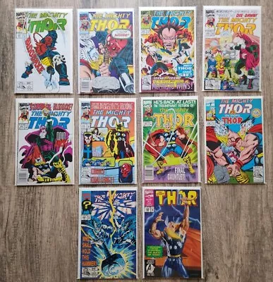 Buy The Mighty Thor Issues 451 452 453 454 455 456 457 458 459 460 1992 Marvel Lot • 23.61£