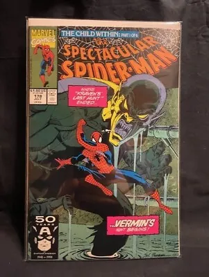 Buy Spectacular Spider-Man #178 1st Appearance Ashley Kafka VF+ (8.5) Marvel 1991 • 14.38£
