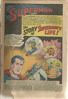 Buy Superman 146 July 1961 SILVER AGE . *INCOMPLETE* • 3.99£