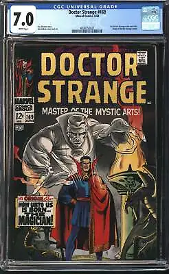 Buy Marvel Doctor Strange 169 6/68 CGC 7.0 White Pages • 347.87£