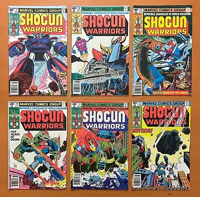 Buy Shogun Warriors #7, 8, 9, 10, 11 & 12 (Marvel 1979) 6 VF & NM Bronze Age Comics • 33.75£
