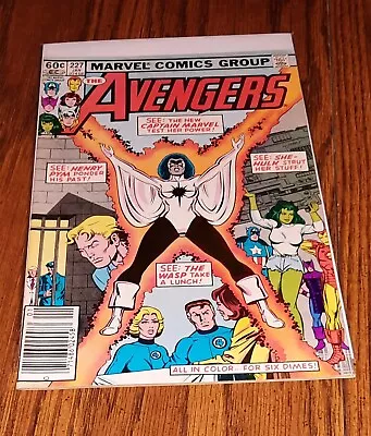 Buy The Avengers 227 Marvel Comics Key 2nd Monica Rambeau 1 Appr As Captain Marvel • 31.71£