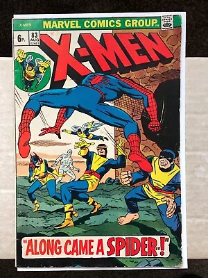 Buy X-Men 83 (1973) Reprints X-Men 35. Spiderman And Banshee App • 20.99£