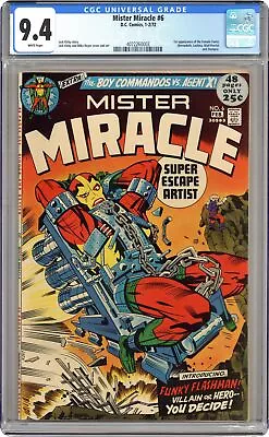 Buy Mister Miracle #6 CGC 9.4 1972 4072260003 • 163.90£