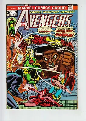 Buy The Avengers #121, Marvel Comics Group 1974 VERY FINE/NEAR MINT • 15.98£