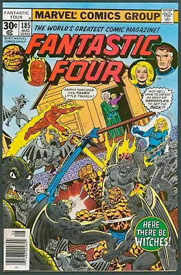 Buy Fantastic Four 185 VG 4.0 1st Nicholas Scratch Marvel 1977 • 15.74£