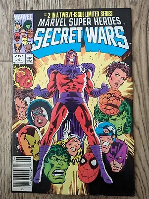 Buy Marvel Superheroes Secret Wars #2 (1984) Near Mint • 30£