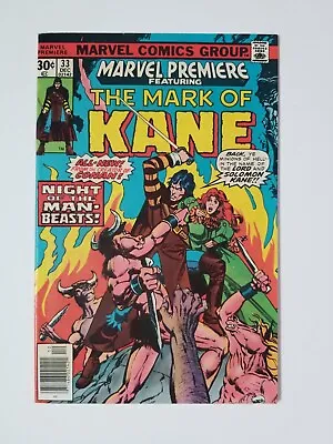 Buy Marvel Premiere #33 (1976 Marvel Comics) Mark Of Kane ~ FN ~ Combine Shipping • 3.99£