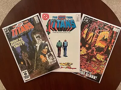 Buy (lot Of 3 Comics) New Teen Titans #38 #39 & #40 (DC 1984) George Perez NM • 18.95£