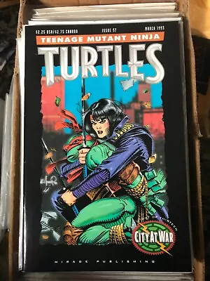 Buy Teenage Mutant Ninja Turtles# 57 (1993 Mirage Pub.) City At War • 12.79£