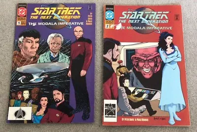 Buy Star Trek The Next Generation - The Modala Imperative #1 #2 - 1991 • 4£