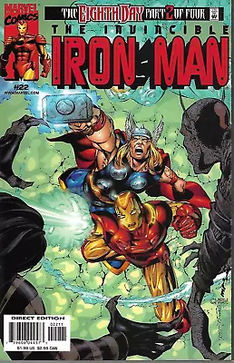 Buy INVINCIBLE IRON MAN (1998) #22 - EIGHTH DAY Part 2 - Back Issue • 19.99£