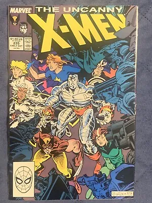 Buy Uncanny X-Men #235 FN/VF 7.0 1988 1st App. Genosha • 3.94£