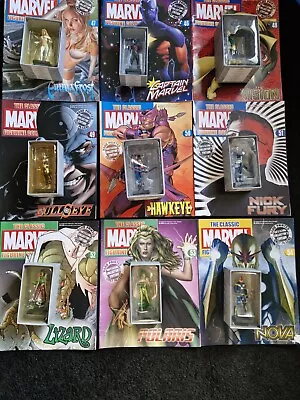 Buy Job Lot Bundle The Classic Marvel Figurine Collection 46 To 54 Rare  • 25£