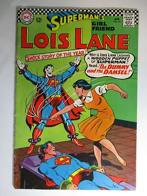Buy Superman's Girl Friend Lois Lane #73, Curt Schaffenberger, VG+, 4.5, OWW Pages • 10.79£