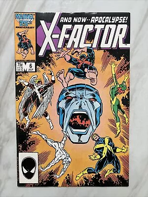 Buy X-Factor #6 (1986) VF/NM 1st Full Appearance Apocalypse White Pages ‘97 🔑🔥 • 26.84£