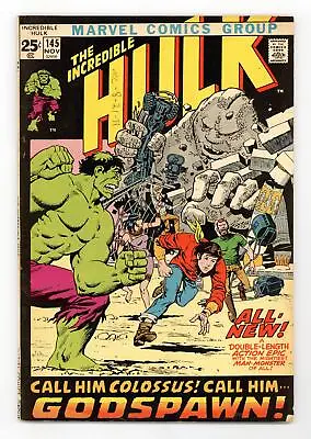 Buy Incredible Hulk #145 VG/FN 5.0 1971 • 17.38£