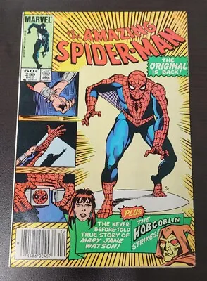 Buy The Amazing Spider-Man #259, Dec 1984, VFN+, Hobgoblin Newstand • 22.52£