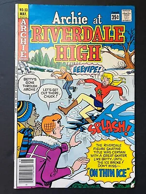 Buy Archie At Riverdale High #53 FN; Archie May 1978 Ice Skating Cover  • 5.55£