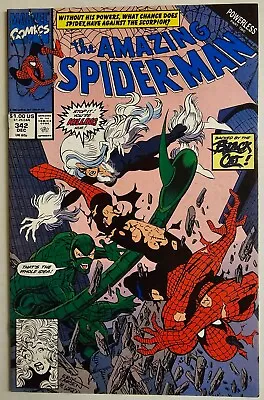 Buy Marvel Amazing Spider-Man 342  1990     Larsen Art • 3.96£