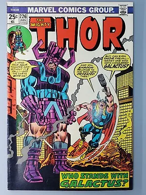 Buy Mighty Thor 226 GALACTUS Cover - Beautiful Color White Pages • 35.56£