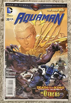 Buy Aquaman #20 New 52 DC Comics 2013 Sent In A Cardboard Mailer • 4.98£