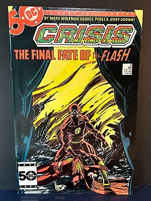 Buy Crisis On Infinite Earths #8   NM-   Death Of The Flash   Modern Age Comic • 23.71£