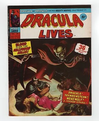 Buy 1974 Marvel Dracula Lives #4 & Werewolf By Night #7 1st App Of Krogg Rare Key Uk • 71.95£