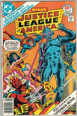 Buy Justice League Of America 146  Phantom Stranger!  Giant!   VF/NM 1977 DC Comic  • 14.35£