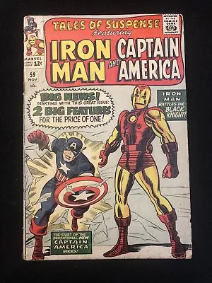 Buy Tales Of Suspense 59 2.0 Marvel 1964 Iron Man Captain America Black Knight Ik • 40.21£