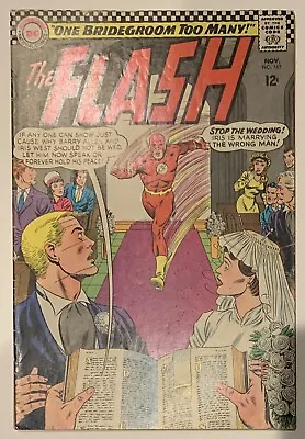 Buy (1966) THE FLASH #165 Barry Allen & Iris West Wedding! Professor Zoom! • 15.88£