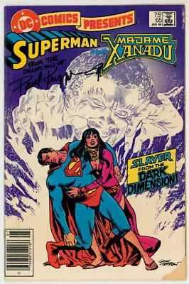 Buy COA! DC Comics Presents #65 Superman ~ SIGNED Paul Kupperberg Collection Copy • 24.10£