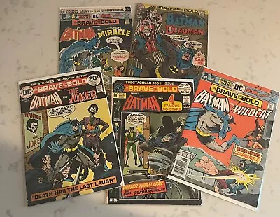 Buy Brave And The Bold #86, #100, #111, #127, #128 - Lot Of 5 (1967 - 1976)- Adams • 19.79£