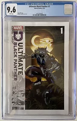 Buy Marvel Comics Ultimate Black Panther #1 2024 1st Appearance 1st Print CGC 9.6 • 69.99£
