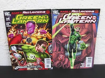 Buy Green Lantern #36 + 38 (Variant) Atrocitus - Rage Red / Prelude Blackest Night • 9.65£