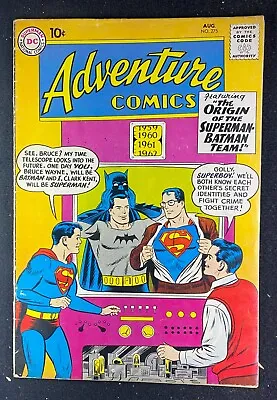 Buy Adventure Comics (1938) #275 FN (6.0) Origin Of The Superman Batman Team-Up • 79.43£