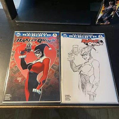 Buy Harley Quinn 1 - Michael Turner Variant And Sketch Covers (modern Age 2016) - • 25£