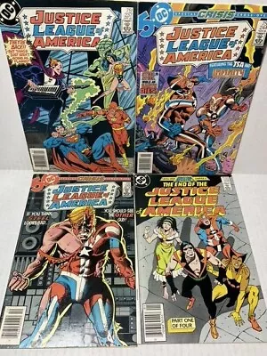 Buy Justice League Of America Comic Books (Lot Of 4: Issue 237, 244, 245 & 258) • 15.81£
