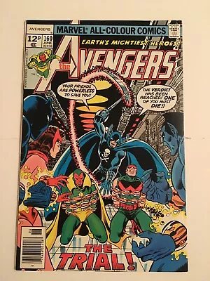 Buy Avengers #160 VFN+ (8.5) MARVEL ( Vol 1 1977) • 12£