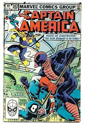 Buy Captain America #282 First Appearance Jack Monroe Nomad VG/FN (1983) Marvel • 7.50£