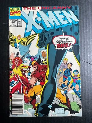 Buy THE UNCANNY X-MEN #273 Feb 1991 First Battle Wolverine And Gambit Newsstand • 12.65£